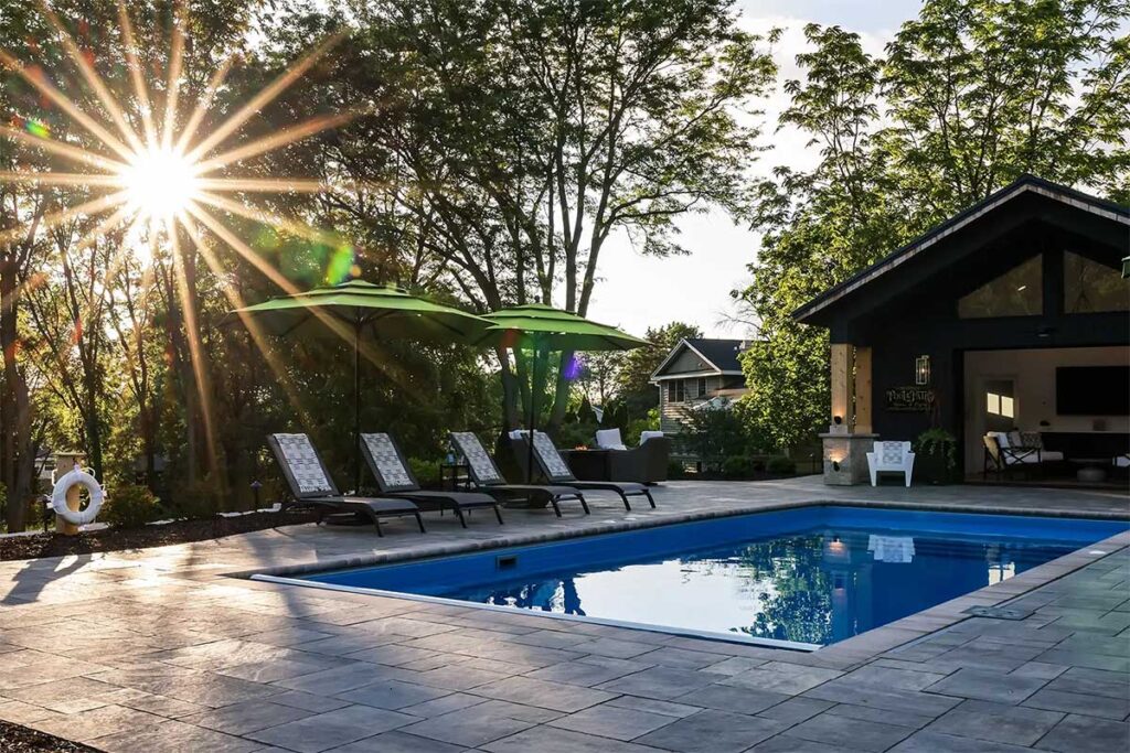 Pool Service Work Sample