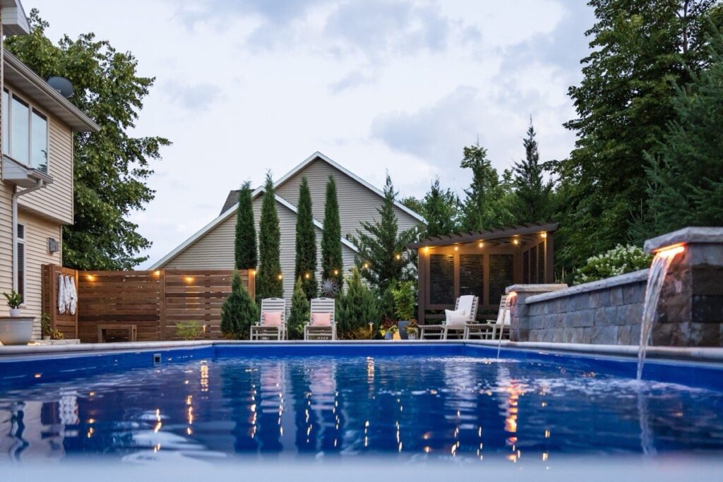 Pool Service Work Sample