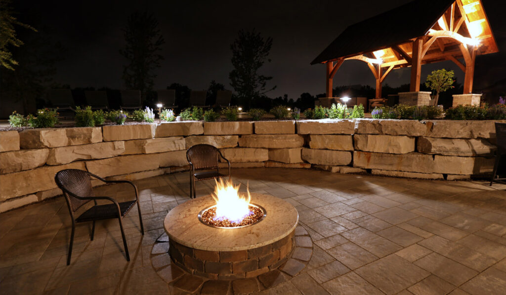Fire Features Work Sample