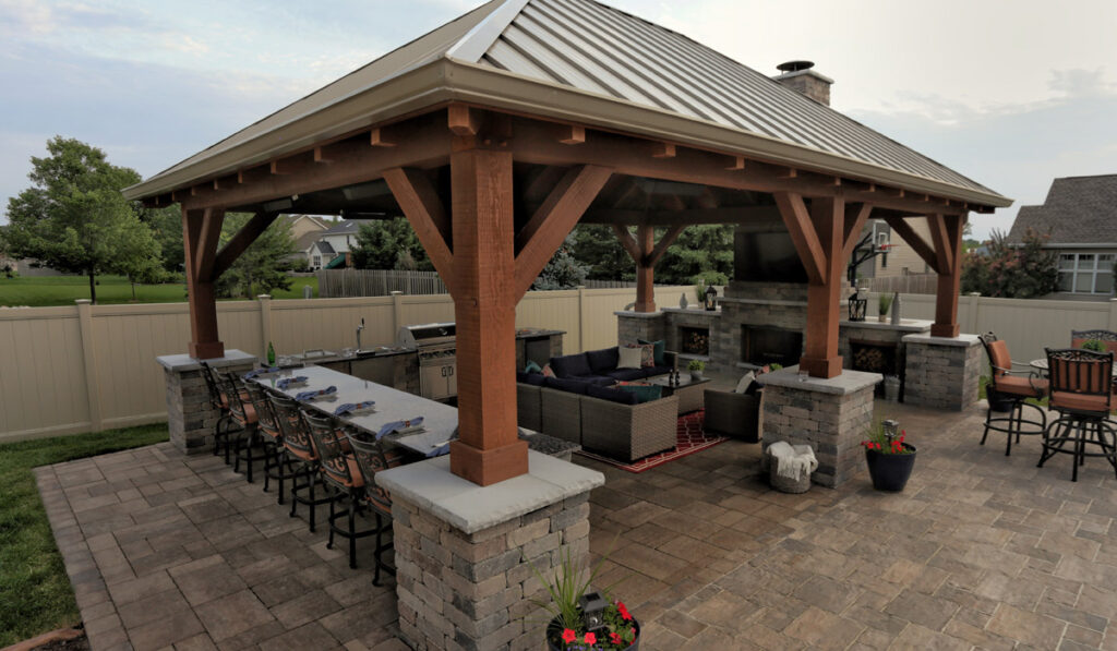 Outdoor Structures & Pergolas Work Sample