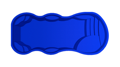 Coral Sea Lounger Pool Model