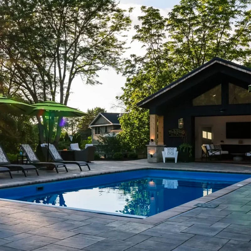 Obsidian Poolhouse